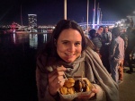 Donuts at the Firelight Festival Docklands